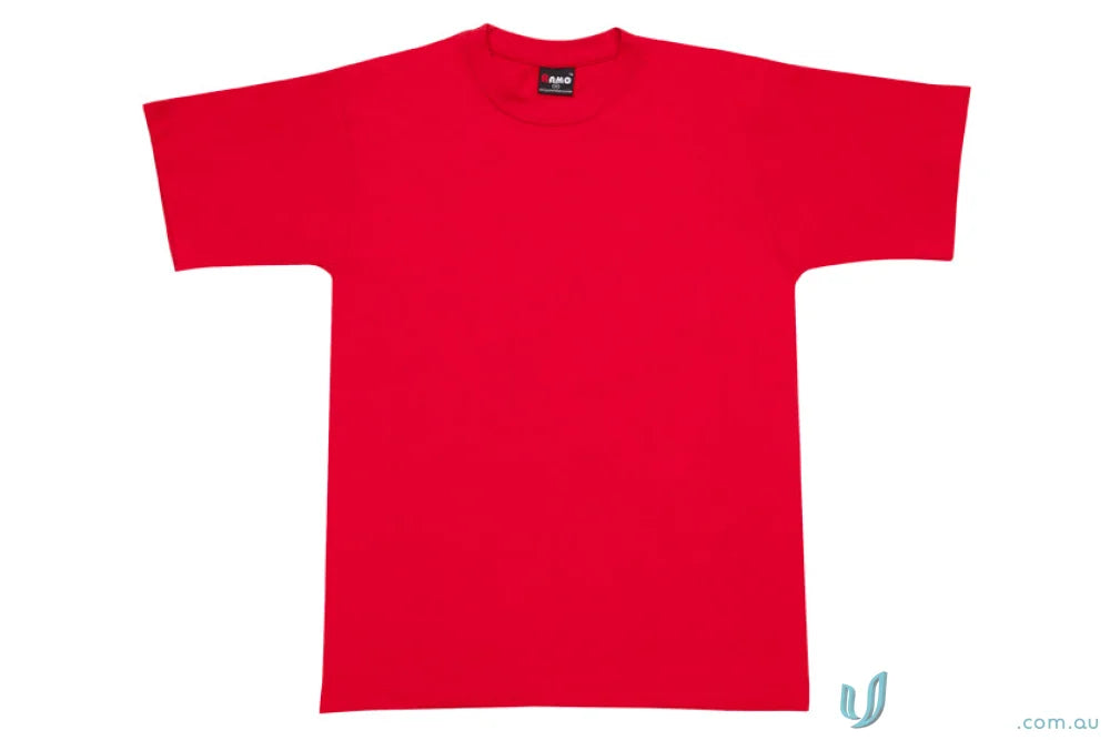 Red short-sleeved Regular T-Shirt, perfect for uniforms and workwear needs