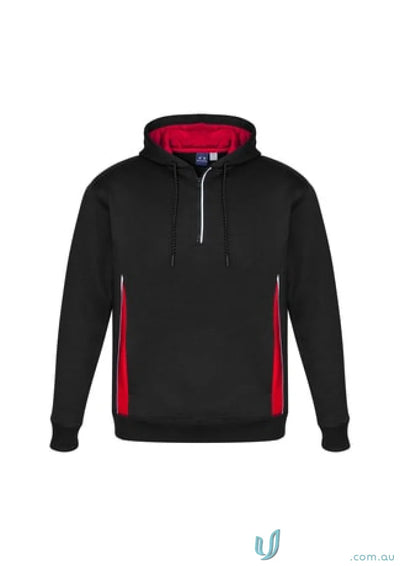 Black and red Renegade Hoodie with reflective trims, perfect for SW710M BIZ style