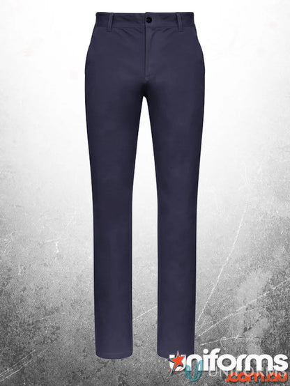 Navy blue dress pants from RETAIL Mens Chino Pants, perfect for workwear and uniforms