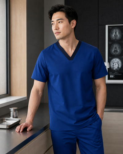 Riley V-Neck Scrub Top