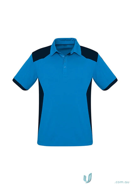 Blue and navy Rival Polo shirt from the Business Collection, perfect for corporate teams