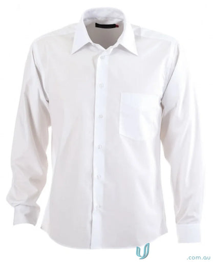 White long-sleeve dress shirt for men Rodeo L/S Shirt, perfect for a stylish look