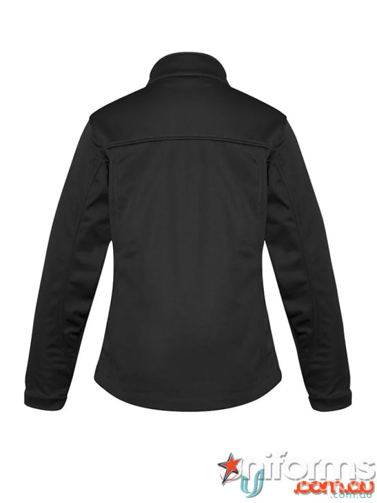 Black softshell jacket from RS Centre Ladies SoftShell Jacket, great for work uniforms