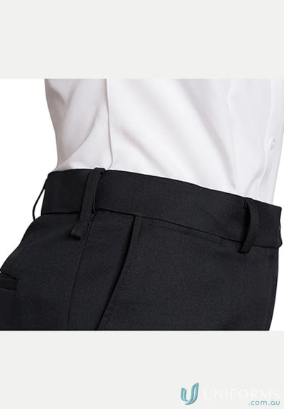 Samantha Flexi Waist Pant city collection black dress pants with white shirt style