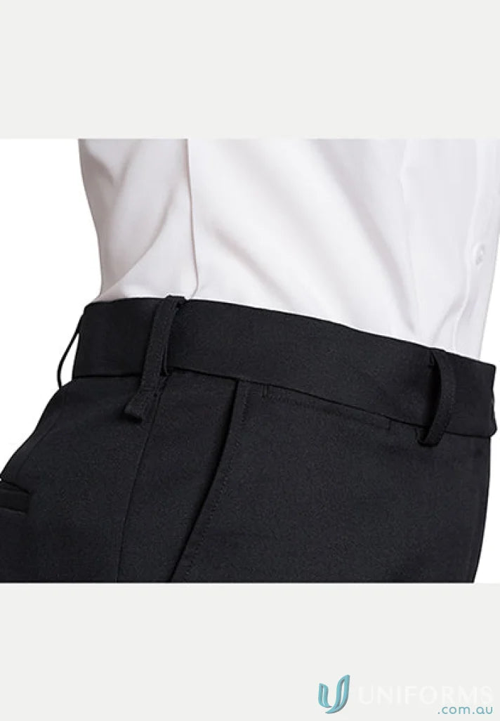 Samantha Flexi Waist Pant city collection black dress pants with white shirt style