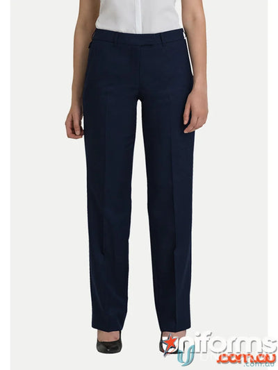 Navy blue Samantha Flexi Waist Pant from City Collection, comfy flexi waist pant for women