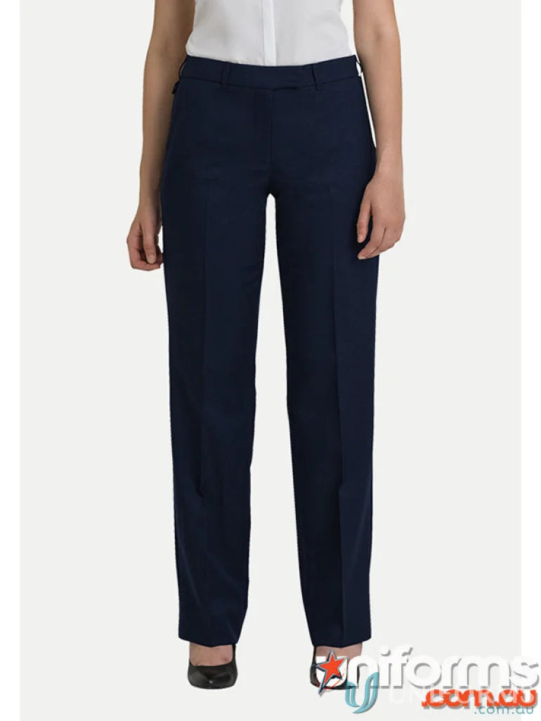 Navy blue Samantha Flexi Waist Pant from City Collection, comfy flexi waist pant for women