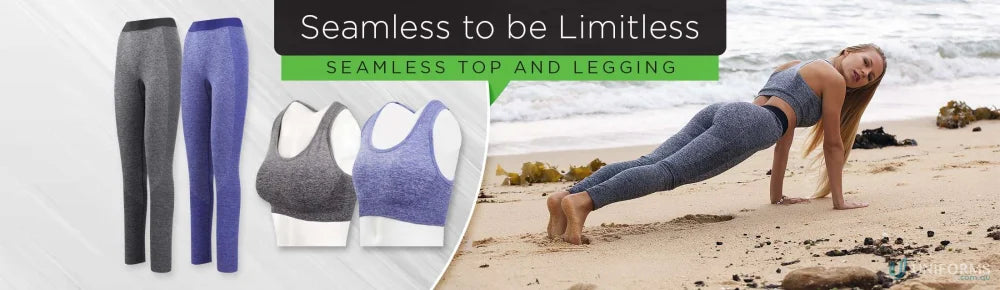 Seamless athletic wear Seamless Crop Top for ladies size with four-way stretch uniforms