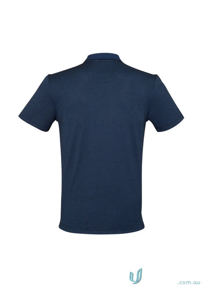 Navy blue p501ms Shadow Polo shirt with cross-dyed tonal fine fabric for the perfect blend
