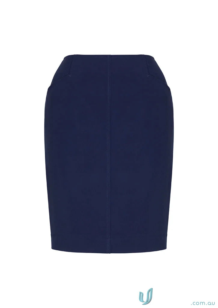 Navy blue Siena Bandless Pencil Skirt perfect for clearance price and skirt offers