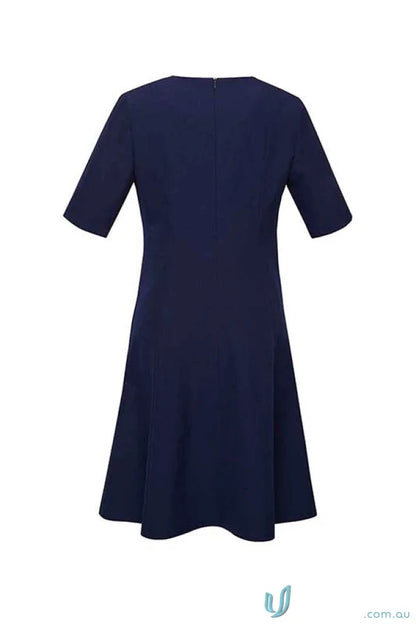 Navy blue Siena Extended short sleeve dress for stylish everyday wear