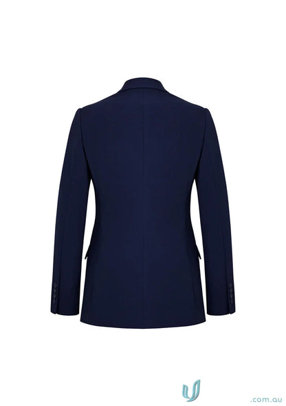 Navy blue women’s Siena Longline Jacket from Biz Collection Siena style