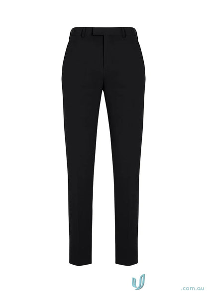 Black men’s Siena Slimline pant with slim fit style and 4cm hem allowance