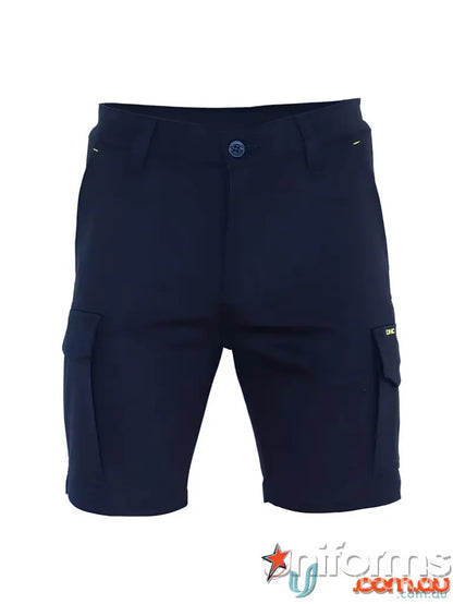 Navy blue SlimFlex Cargo Shorts perfect for a casual look and comfort