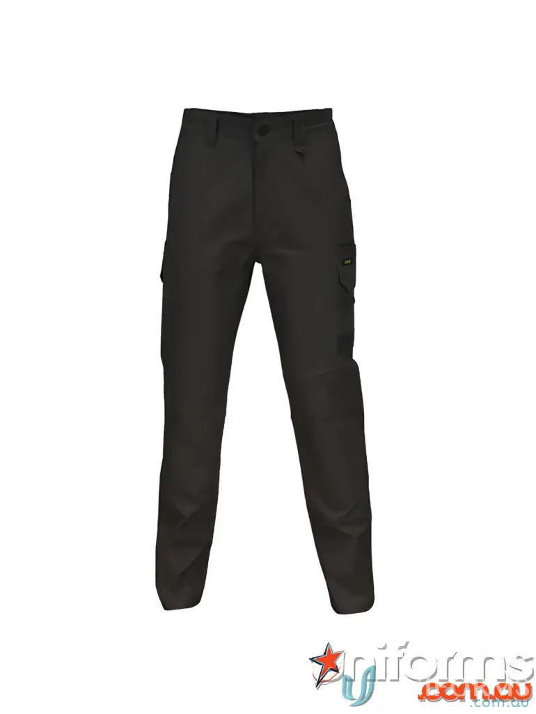 Black SlimFlex Tradie Cargo Pants for durable and stylish cargo pants look