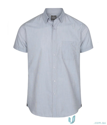 Light blue Smith End On End SS Shirt with chest pocket, perfect comfortable workwear