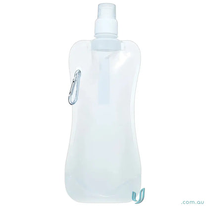 Sorento 500ml collapsible water pouch with clip perfect for on-the-go hydration