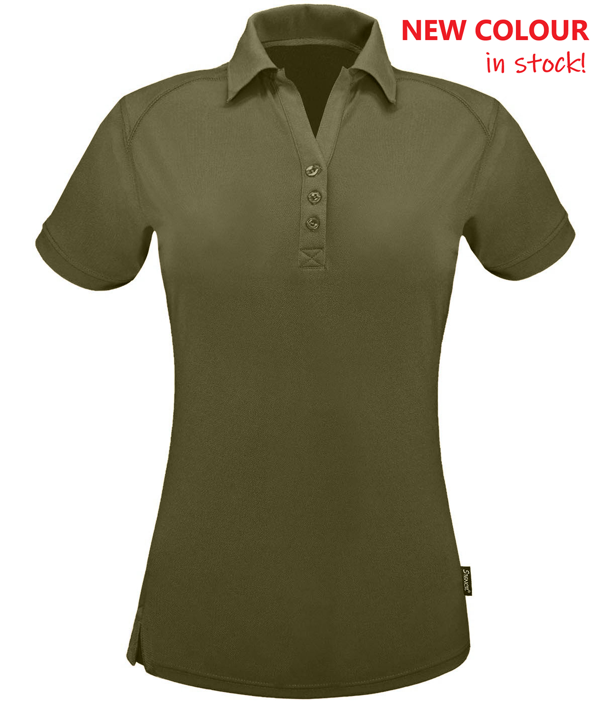 Sorona Ladies SS Polos - Olive / W(06) - Polo