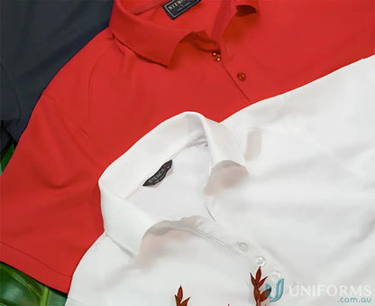 Assorted ladies SS polos perfect for cool dry uniforms in Sorona Ladies SS Polos style