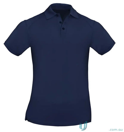 Navy blue Sorona Ladies SS Polos perfect for cool dry uniforms and casual wear