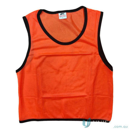 Orange sports mesh training vest for comfort and breathability during workouts