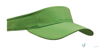 High-quality green sun visor from Sports Ripstop Visor for wide, stylish outdoor uniforms