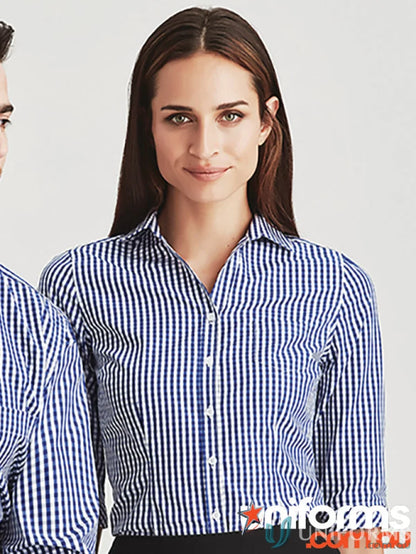 Striped button-down shirt from Springfield Ladies 3Qtr Shirt perfect for springfield office wear