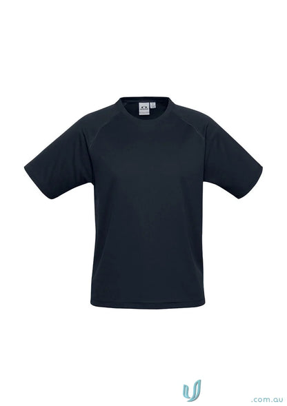 Dark blue short-sleeved Sprint BizCool Tee from the Biz Collection Sprint, comfy and stylish