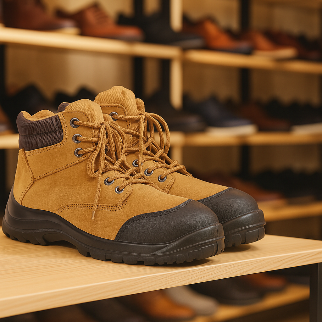 Steeler Lace Up Safety Boot - Footwear