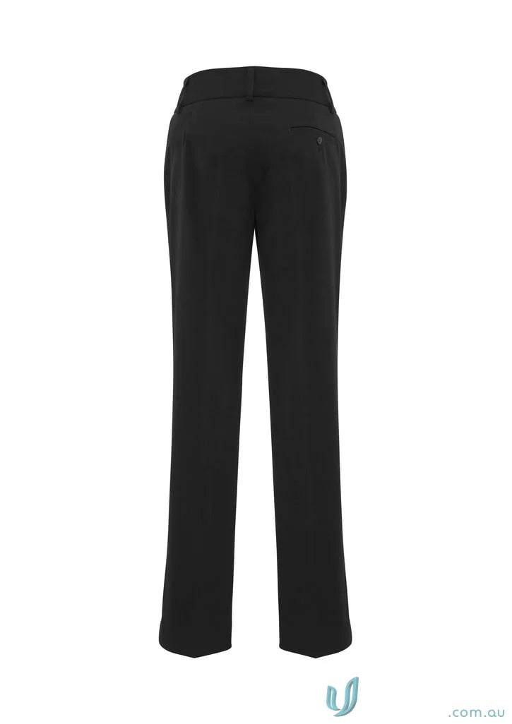 Black straight-leg trousers from Stella Perfect Pant, perfect for women’s Biz Collection