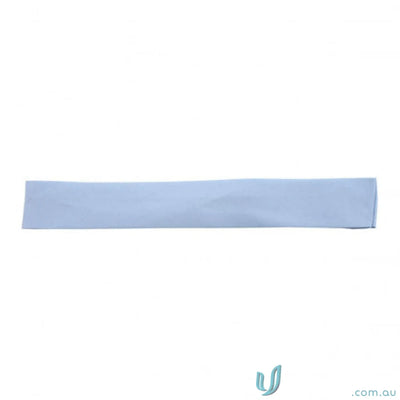 Light blue hat band on Straw Fedora sold separately, perfect for uniforms and style