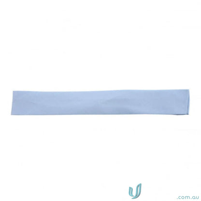 Light blue hat band on Straw Fedora sold separately, perfect for uniforms and style