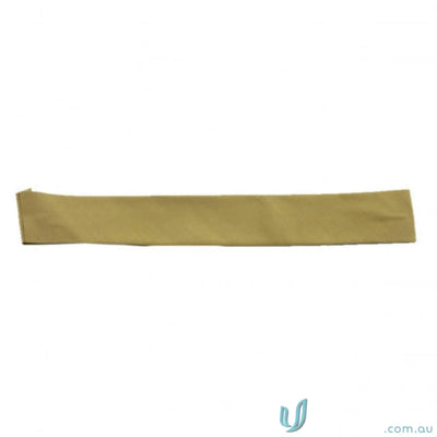 Tan fabric strip for Straw Hat Band, perfect for hats, uniforms, and workwear styles