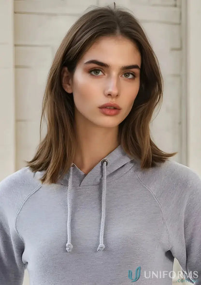 Gray hooded fleece hoodie from SubZero Ladies Hoodie, perfect for FL08 warm hug and winning spirit ladies