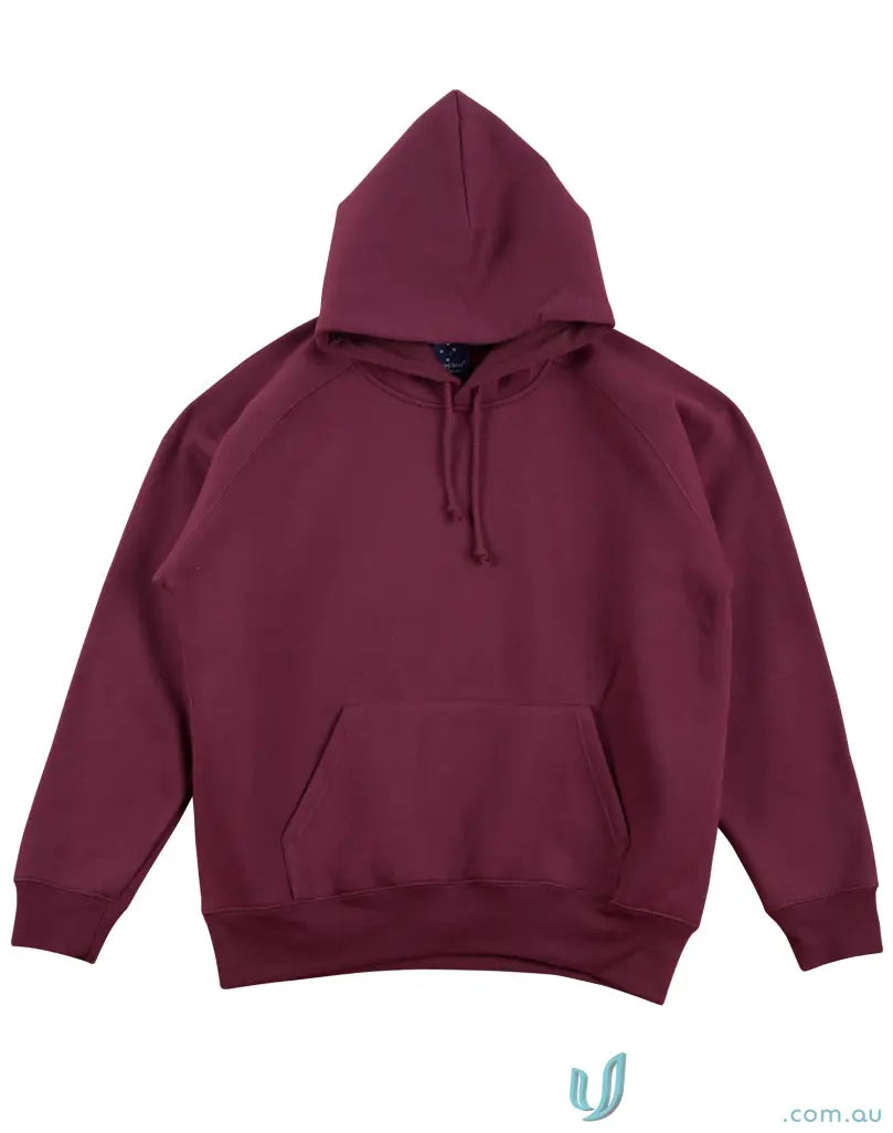 Maroon hoodie from SubZero Youth Hoodie with warm hug fleece feel and cozy fleece hoodie style
