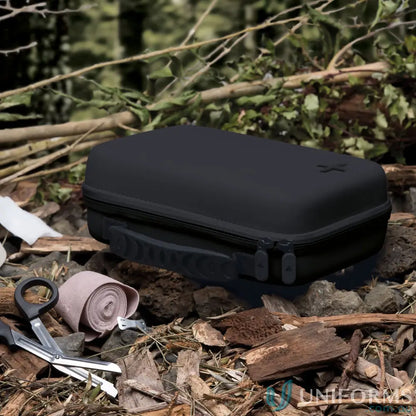 Black EVA case for SwiftCare 225-Piece Compact First Aid Kit with aid kit for uniforms