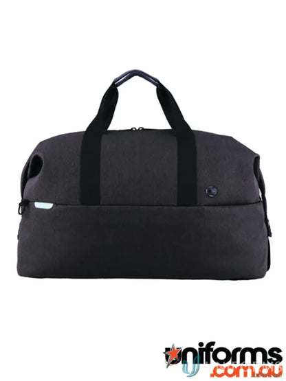 Swissdigital Arosa Duffle Bag in black with handles, perfect for work uniforms