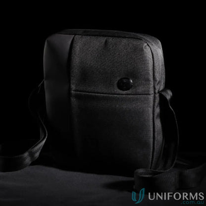 Black Swissdigital Arosa Shoulder Bag for stylish everyday carry and convenience