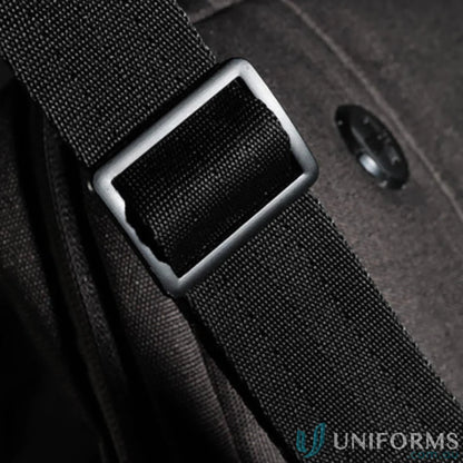 Black nylon strap with metal buckle for Swissdigital Arosa Shoulder Bag look stylish and durable