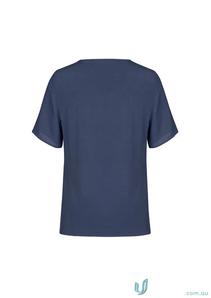 Blue Sydney Top short sleeve RT065LS perfect for elegance meets everyday style