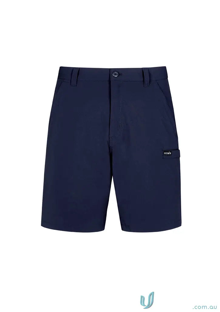 Navy blue outdoor shorts for all-day comfort and staying cool in Syzmic Lightweight Outdoor Short