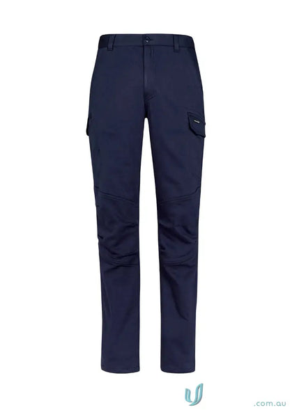 Dark blue streetworx comfort pant with reinforced knees, zp444 delivers all-day comfort