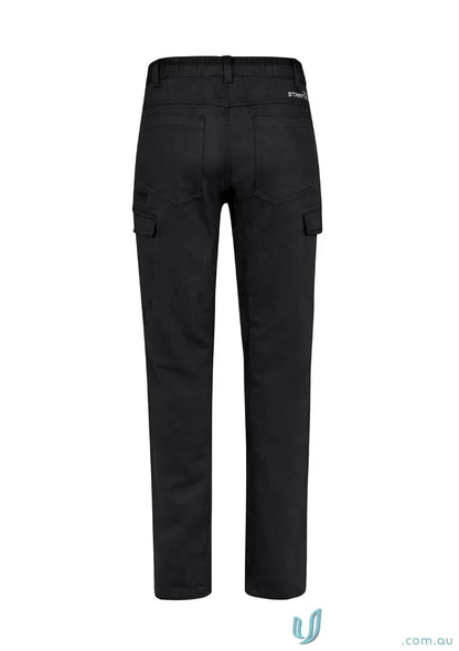 Black streetworx comfort pant with side pockets and hidden french terry for all-day zp444 comfort