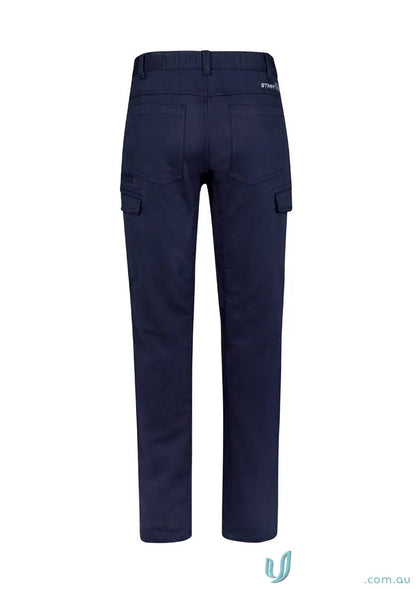 Dark blue Syzmic Streetworx Comfort Pant with hidden French terry for all-day zp444 comfort