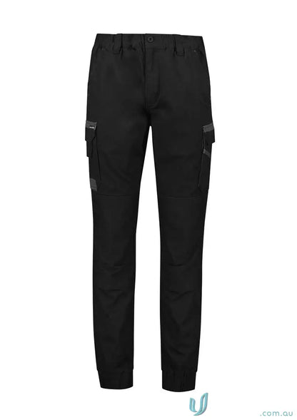Black Black Cargo Pants from Syzmic Mens Streetworx Heritage Pant with Triple-Stitched Crotch Panel