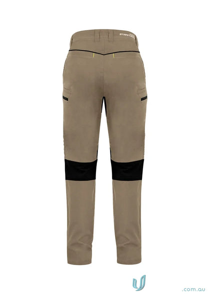 Syzmic Men’s Streetworx stretch pants with black knee pads, modern slim fit style