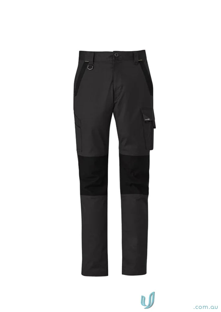Black work pants with knee pads from Syzmik Streetworx Tough for ultimate durability