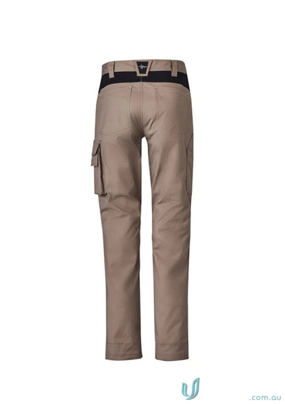 Khaki Syzmik Streetworx Tough Pants showcasing durability meets ultimate work wear style