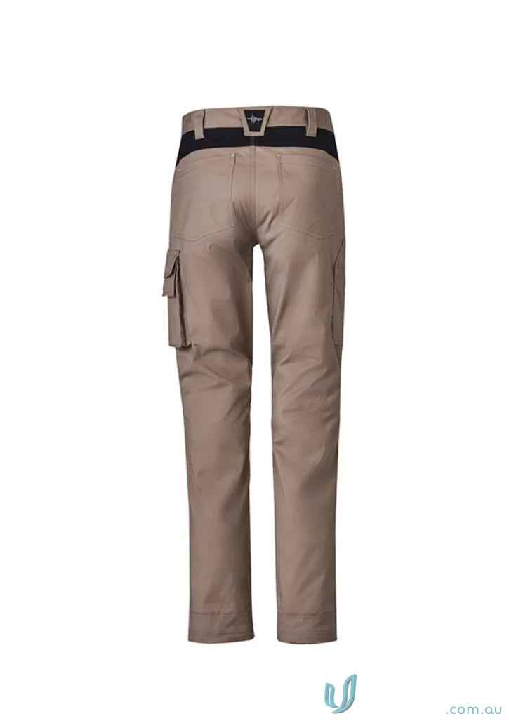 Khaki Syzmik Streetworx Tough Pants showcasing durability meets ultimate work wear style