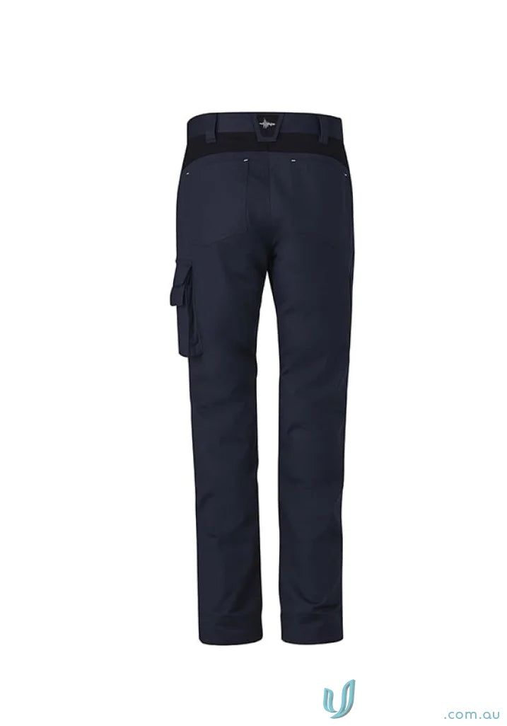 Navy blue Syzmik Streetworx Tough Pant showing durability meets ultimate workwear style